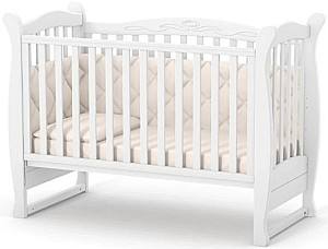 Детская кроватка Veres 15.3.1.1.06 Veres ЛД15 (белый)