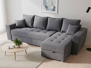 Canapea coltar Elegant Style Nova 250 (LS) Gri