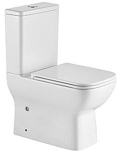 Vas WC NOMI Fresco Rimless alim. infer. orizontal Soft close Easy Release UF