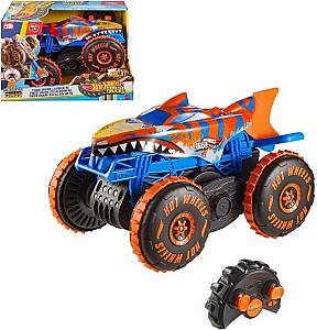 Jucarie teleghidata Hot Wheels Monster Trucks „Rechin-tigru”
