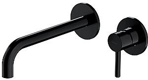 Смеситель для умывальника Omnires Y Полуматовый  Black Y1215HLBL