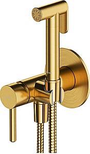 Смеситель для биде Omnires Y brushed gold SYSYBI2GLB