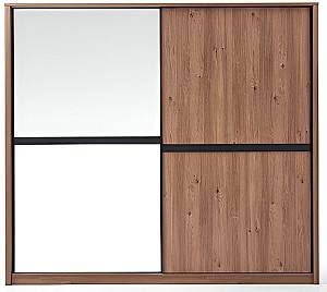 Dulap-cupe Dogtas SOLID 240cm Natural (Maro)