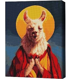 Алмазная картина BrushMe Далай-Лама, Lucia Heffernan 40*50 см (без упаковки)