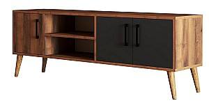 Tumba pentru televizor Trendy Exxen Nuc (Maro)/Antracit (Gri)