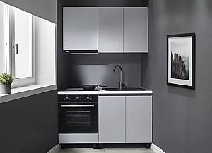 Кухонный гарнитур Ambianta Astra 1.4 м Серый