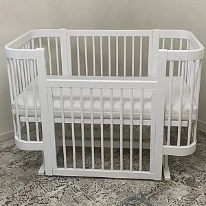 Детская кроватка Kuzea Elza White