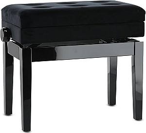Стул для пианино GEWA Deluxe Compartment Black High Gloss 130510