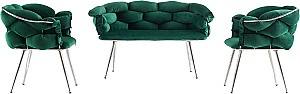 Set canapea si fotolii Trendy Balon 2118 Verde