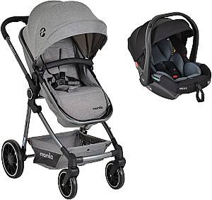 Carucior 3 in 1 Moni Giselle Grey