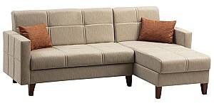 Угловой диван Trendy Polya Правый Бежевый