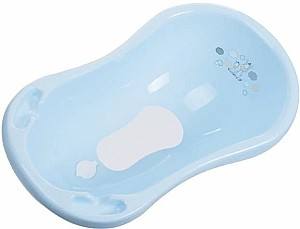 Cada pentru bebelusi Maltex Anti-Slip Zebra Blue 84 cm