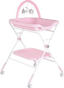 Пеленальный столик Moni Croco Pink