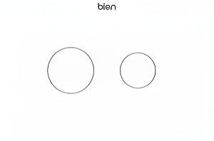 Buton de scurgere Bien Banyo Ultraslim C-5038 White