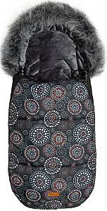 Husa de iarna pentru carucioare Sensillo Rosettes Black