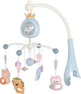 Карусель для кроватки Moni Penguin Blue