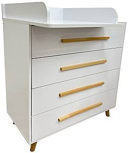 Comoda copii Eucalyptus Napoli90 (DSK-N801) White