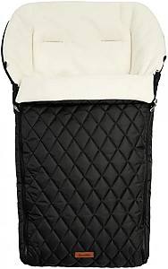 Husa de iarna pentru carucioare Sensillo Quilted Polar Romper Black