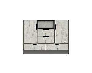 Детский комод Yasen Дисней 2Д4Ш дуб крафт белый