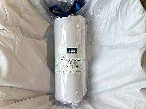 Простынь Relaxe Home Вдохновение 140x200 cm Optical White