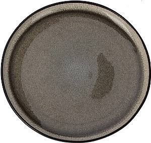 Тарелка Siaki Reactiv Glaze Brown (36663)