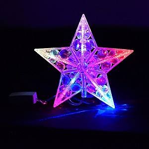 Decoratiune de Craciun Velomoto Steluță LED