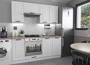 Set mobila bucatarie Yasen Scandi 1.8 m Alb