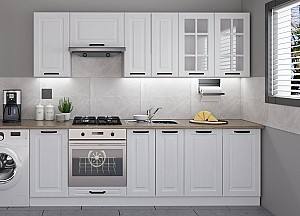 Set mobila bucatarie Yasen Scandi 2.4 m Alb