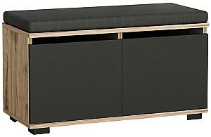 Обувница Trendy Drago Орех (Коричневый)/Черный