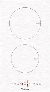 Plita incorporabila electrica Tornado GTR300NLP White