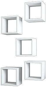 Полка на стену Trendy Коробка Белый