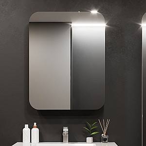 Шкаф в ванную Bayro Sonata 50x76 см Белый / Правый