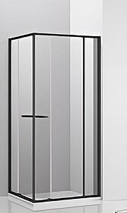 Душевая кабина VLM GRSF 90x90x200 MATTE BLACK