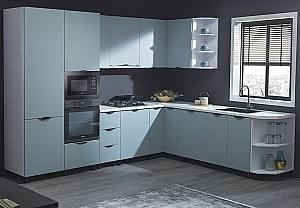 Кухонный гарнитур Ambianta Gloria 3.1x2.6 м Мятный