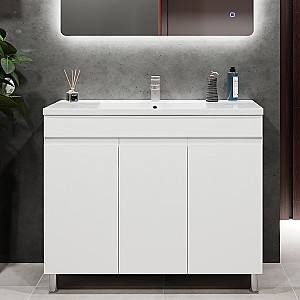 Dulap sub lavoar Bayro Studio Duo Argo 1000 Alb Mat