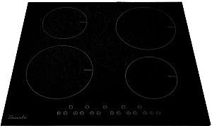 Plita incorporabila electrica Tornado GTR600NLP Black