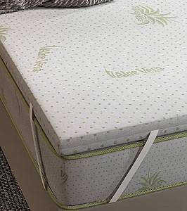 Топпер Trendy Aloevera 90x190 см Белый