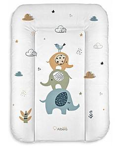 Пеленальный матрасик Albero Mio Elephants 434 70x50