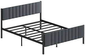 Кровать Trendy Lotus 150x200 см Антрацит