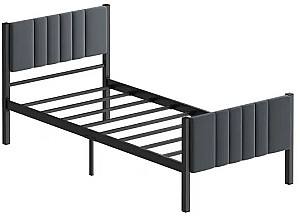 Кровать Trendy Lotus 90x200 см Антрацит