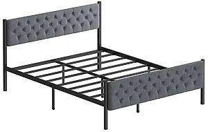 Кровать Trendy Stil 140x190 см Серый