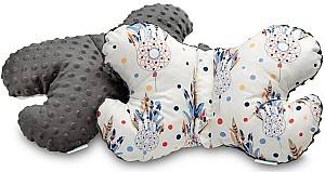 Подушка Caretero Butterfly Dream Catchers Graphite