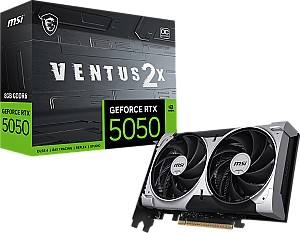 Placa video MSI GeForce RTX 5050 8G VENTUS 2X OC