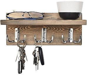 Ключница для прихожей Trendy AA031 Орех (Коричневый)