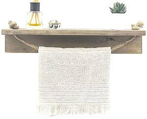 Raft pentru baie Trendy AA125 Nuc (Maro)