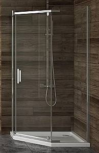 Cabina de dus New Trendy New Komfort Pentagonal 80x80x195 Hinged 8mm K-0803