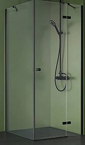 Душевая кабина New Trendy Kalibra Black Rectangular 120x90x195 K-4998 6mm Active Shield