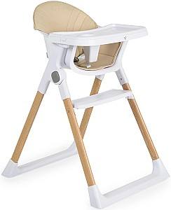 Стул для кормления простой Moni Almond Beige