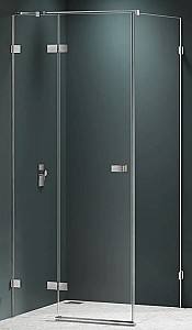 Душевая кабина New Trendy Avexa Nickel brushed Rectangular L 90x90x200 EXK-8479