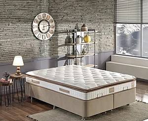 Матрас Trendy Queen 200x200 см Белый Коричневый